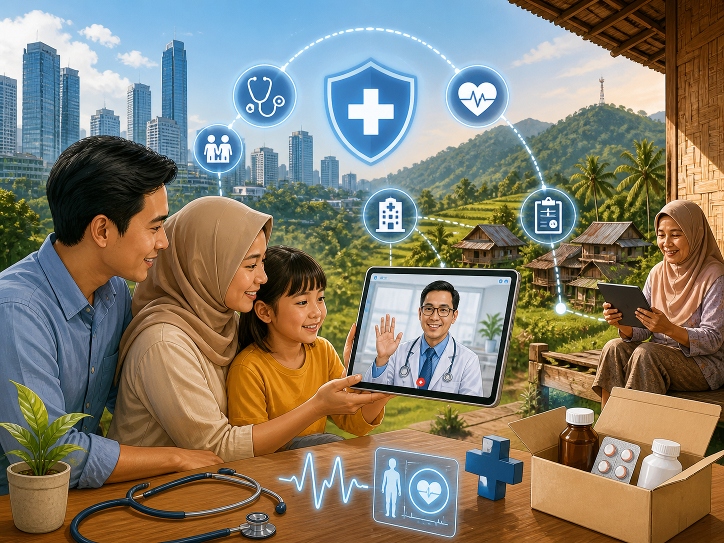 Digitalisasi Kesehatan: Peluang dan Tantangan di Indonesia