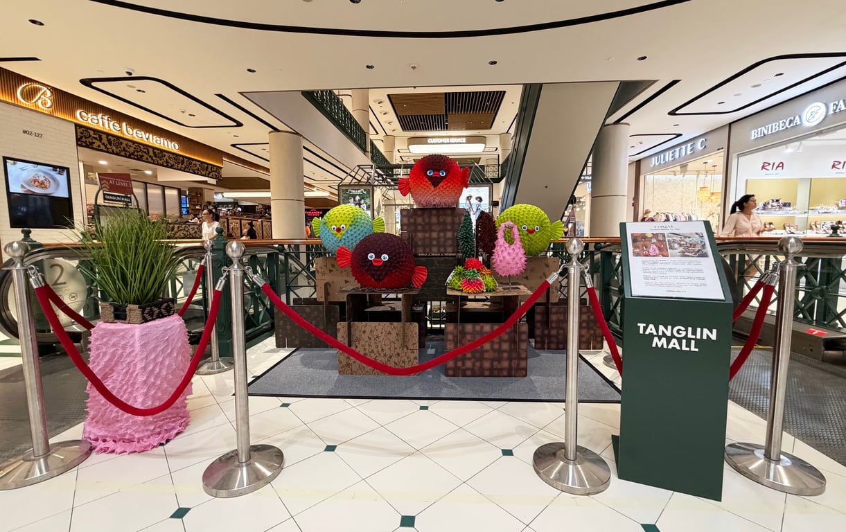 GAILBOOK HADIRKAN INSTALASI SENI FUGUKU × PURANA DI TANGLIN MALL MENJELANG ORCHARD ROAD FASHION WEEK