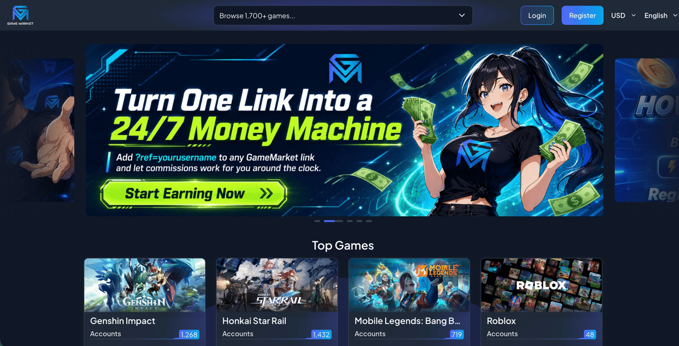 GameMarket.gg Expands Secure Global Marketplace for Game Currency and Boosting Services